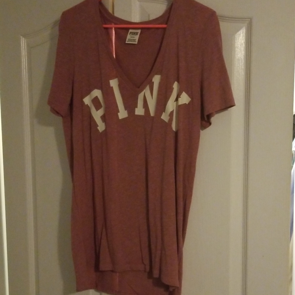 Victoria Secret Pink V neck Tshirt